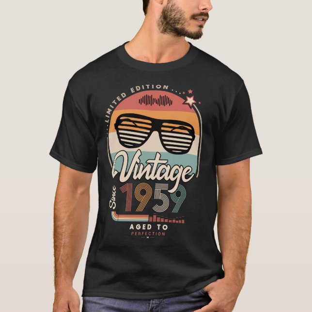 T-shirt Vintage depuis 1959 (Devant)