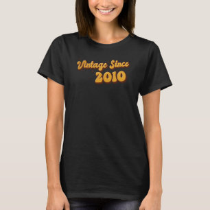T-shirt Vintage depuis 2010 13 ans être une perfection 13r