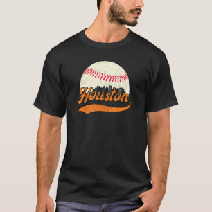 T-shirt Vintage déshabillé Houston Texas Skyline Appareils