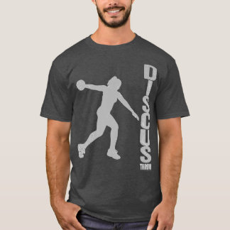 T-shirt Vintage Discus Throw Love Discus Throw Woman Sil