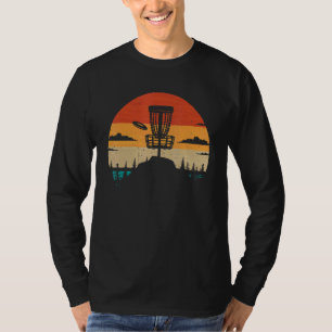 T-shirt Vintage Disque Golf Retro Frisbee Golf Outdoor Spo
