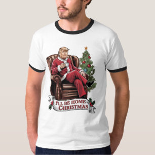 T-shirt Vintage Donald Trump - Retrait graphique de Noël