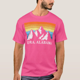 T-shirt Vintage Dora Alabama Mountain Randonnée Souvenir P