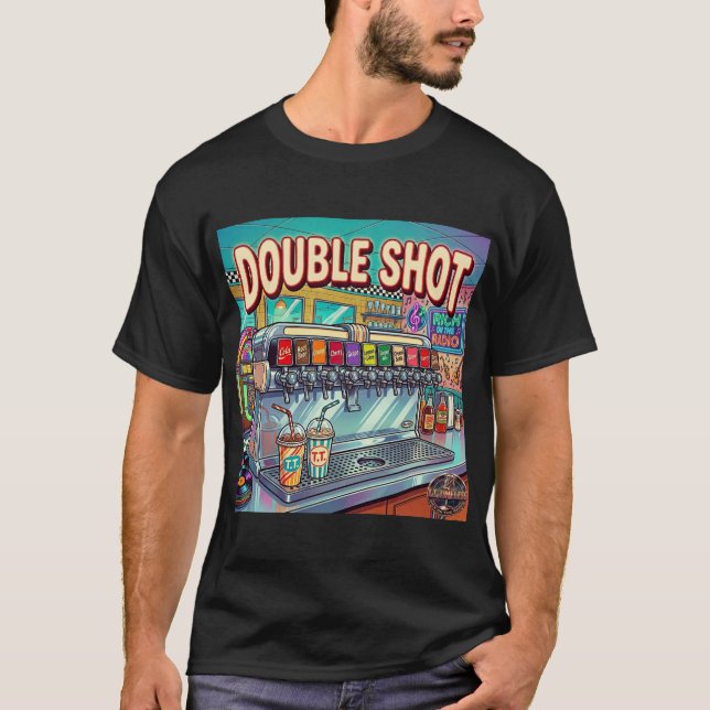 T-Shirt Vintage Double Shot (Devant)