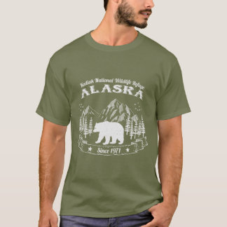 T-shirt vintage d'ours de Kodiak de l'Alaska