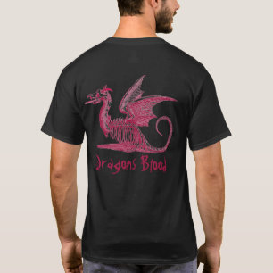 T-shirt vintage Dragon Rouge magique