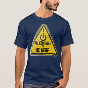 T-shirt Vintage drôle et sarcastique J'AI TOURNÉ MA CONSOL