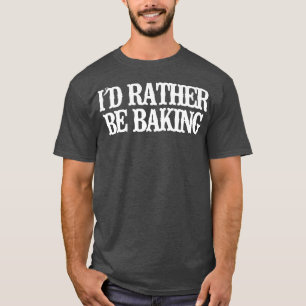 T-shirt Vintage Drôle, je préférerais cuisiner