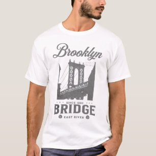 T-shirt Vintage du Brooklyn Bridge