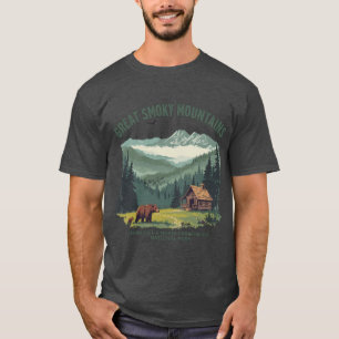 T-shirt vintage du Parc national des Great Smoky M
