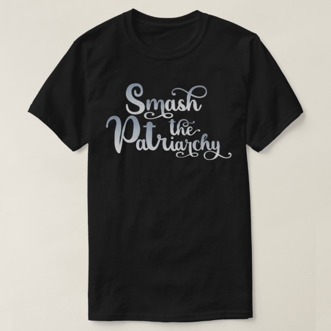 T-shirt Vintage Écraser Le Patriarcat (Design devant)