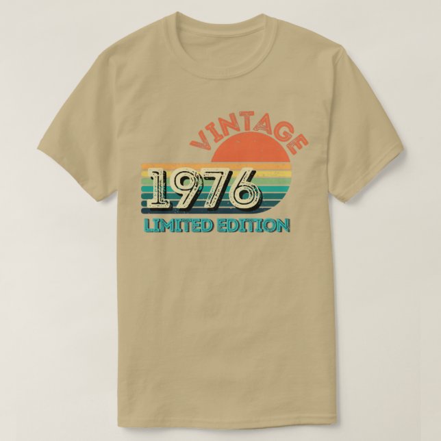 T-shirt Vintage édition limitée de 19762 (Design devant)