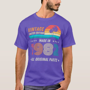 T-shirt Vintage Edition limitée fait en 1982 All Original