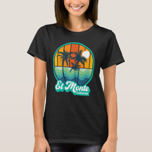 T-shirt Vintage El Monte California Summer Vacances Plage
