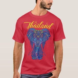 T-shirt Vintage Elephant Thaïlande
