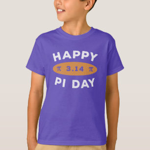 T-shirt Vintage en détresse 3.14 Joyeux Jour Pi