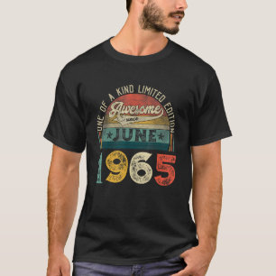 T-shirt Vintage en détresse stupéfiant depuis juin 1965 58