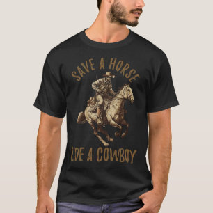 T-shirt Vintage Enregistrer Un Cheval10