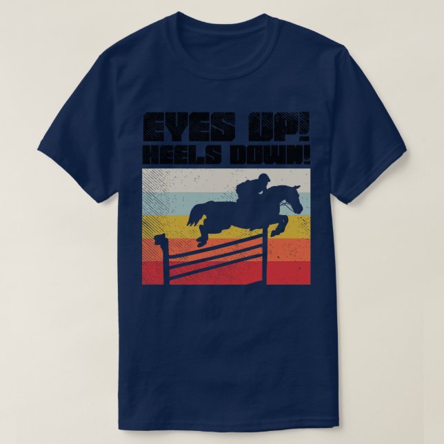 T-shirt Vintage équitation (Design devant)