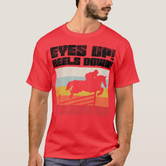 T-shirt Vintage équitation