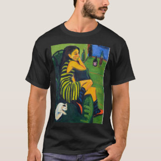 T-shirt Vintage Ernst Ludwig Kirchner Artiste féminine Mar