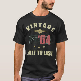 T-shirt Vintage Est. 1964 60e anniversaire