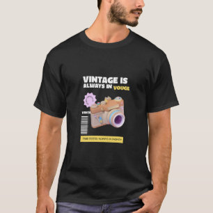 T-shirt Vintage est toujours à la mode.