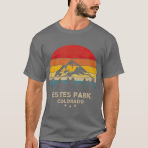 T-shirt Vintage Estes Park Retro Souvenir