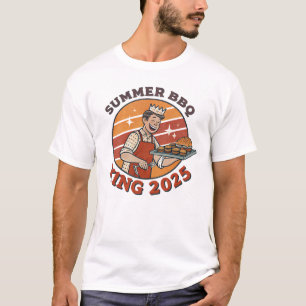 T-Shirt vintage été BBQ des années 1950