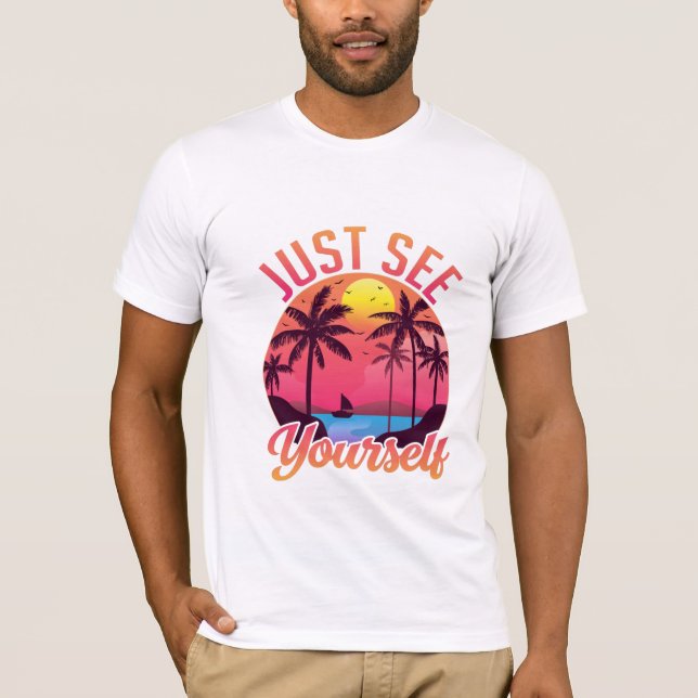 T-shirt vintage étéT-shirt (Devant)