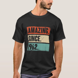 T-shirt Vintage Extraordinaire depuis 1962 60 Anniversaire
