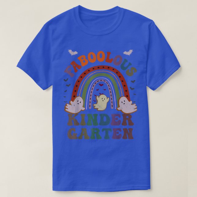 T-shirt Vintage FABOOLOUS KINDERGARTEN ENSEIGNANT Costume  (Design devant)