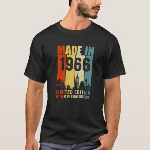 T-shirt Vintage Fabriqué En 1966 56 Ans Être Étonnant