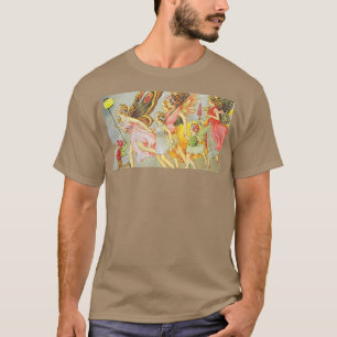 T-shirt Vintage Fairies Cottagecore Ethereal Art Fairycore