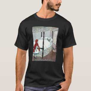 T-shirt Vintage Fairytale Tee Bad Wolf Little Red Riding H