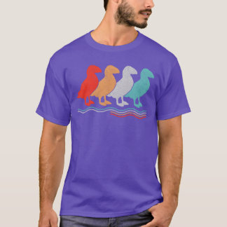 T-shirt Vintage famille Puffin Bird Seabird Puffins
