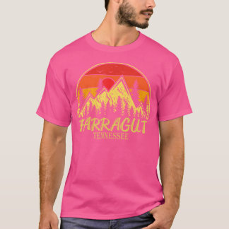 T-shirt Vintage Farragut Tennessee Tn Mountains Randonnée