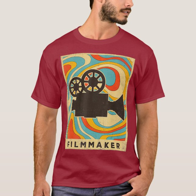 T-shirt Vintage Film Retro Poster _nxpl (Devant)