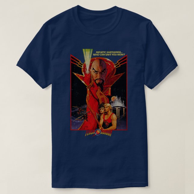 T-shirt Vintage Flash Gordon (Design devant)