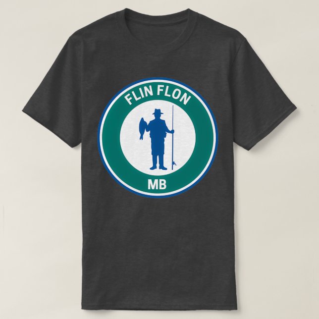 T-shirt Vintage Flin Flon Manitoba (Design devant)