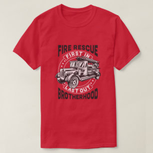 T-Shirt Vintage Fraternité des Sauveteurs Incendie
