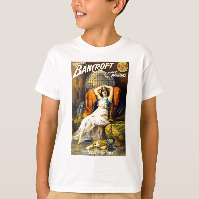 T-shirt Vintage Frederick Bancroft Prince des Magiciens (Devant)