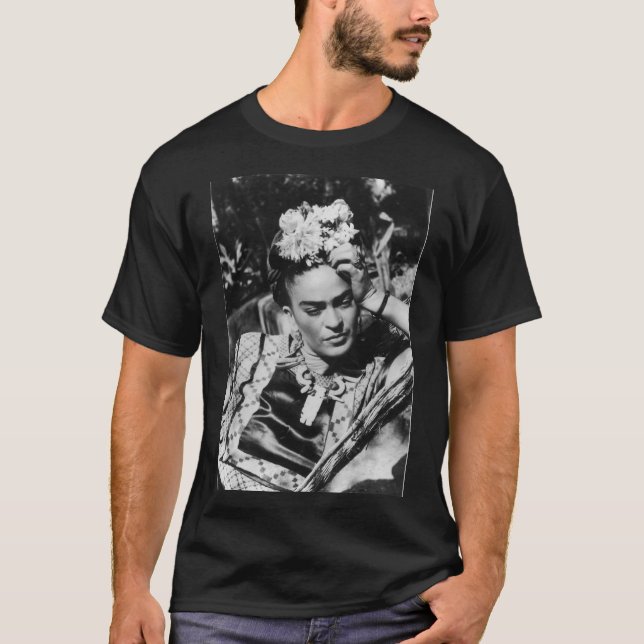 T-shirt Vintage Frida girl (Devant)