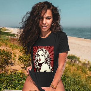 T-shirt Vintage glamour : Retro Film Noir