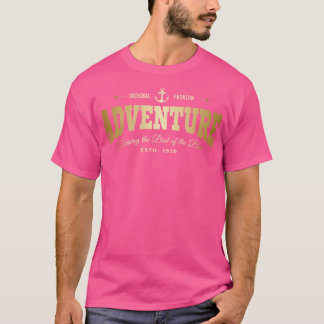 T-shirt Vintage Gold Adventure