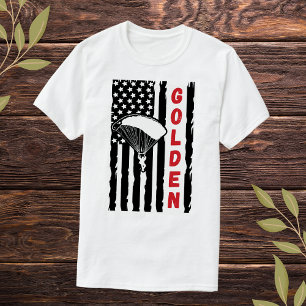 T-shirt Vintage Golden Canada Parapente Skydiving