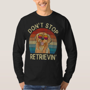 T-shirt Vintage Golden Retriever Dog Life est Golden