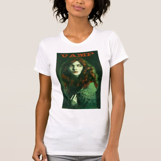 T-shirt vintage Gothique Vampire (Devant)