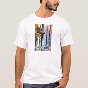 T-shirt Vintage Grand Canal Venise Italie Voyage