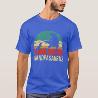 T-shirt Vintage Grandpasaurus Chemises d'anniversaire T Re